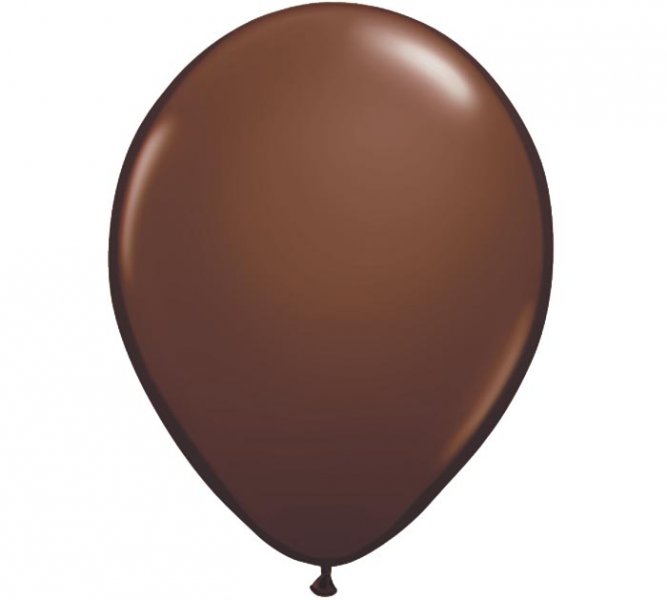 Brown Helium Latex Balloon